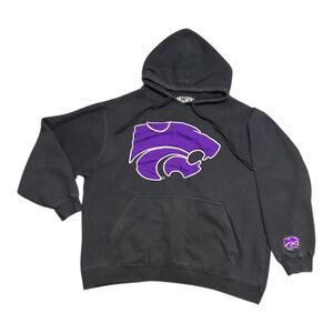 Kansas State University Wildcats Pullover Black Size L